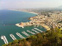 Blick auf Castellamare del Golfo