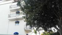 Blick auf unser Hotel