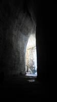 Blick aus der Grotte