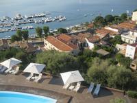 Blick vom Hotel