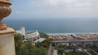 Blick vom Hotel