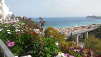 Blick vom Hotel