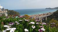 Blick vom Hotel