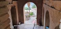Blick vom griechisch-römischen Theater in Taormina