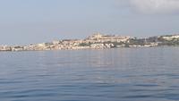 Blick zurück nach Milazzo