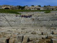Der archäologischen Park von Siracusa