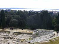 Der archäologischen Park von Siracusa