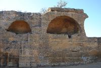 Grabstätte in Stadtmauer 