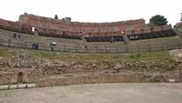 Im Griechischen Theater in Taormina
