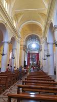 Kirche von Sant Angelo Muxaro von innen