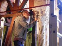 Monreale - Restaurateur im Kreuzgang