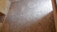 Mosaikfußboden in der Villa Romana in Piazza Armerina
