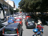 Palermo Verkehrsgewühl