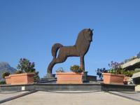 Pferdestatue 
