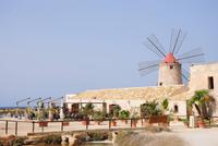 Salinenmuseum und Gaststätte in Trapani