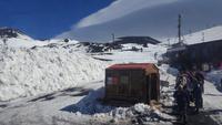 Seilbahnstation auf dem Ätna