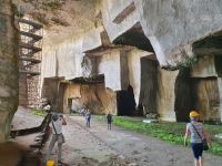 Syrakus, archäologische Zone, Seilergrotte