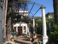 Taormina - Eingang zum Grand Hotel Timeo