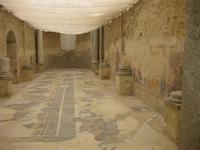 Villa Romana - Mosaik Darstellung des römischen Circus Maximus 