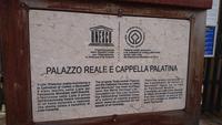Zugang zum UNESCO-Weltkulturerbe im Staufer-Palast von Palermo