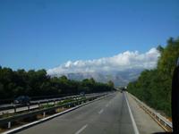 auf der Fahrt zum Hotel 