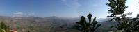 das Panorama von der Stadt aus..