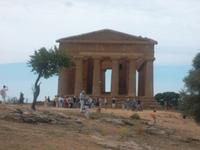 einer der besterhaltenen: Concordia Tempel in Agrigent 