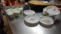 frischer Käse zum Probieren für alle