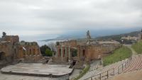 im antiken Theater
