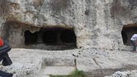 in der archäologischen Zone