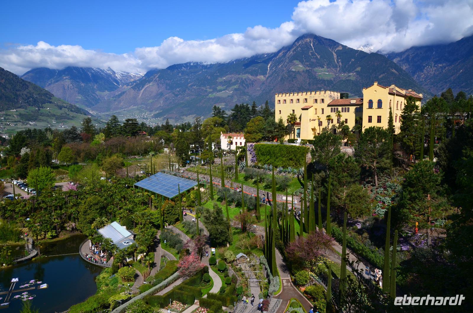 033 Meran, Garten und Schloss Trautmannsdorf