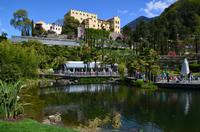 067 Meran, Garten und Schloss Trautmannsdorf