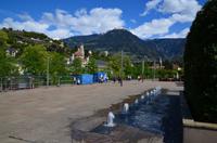 085 Meran, Passerpromenade und Sarntaler Alpen