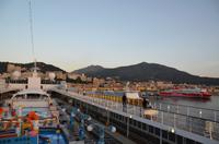 122 Ajaccio auf Korsika, Ankunft am Morgen