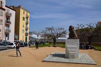 153 Ajaccio auf Korsika, Denkmal des Freiheitshelden Pascal Paoli vor der Zitadelle