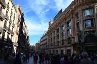 223 Barcelona, Straße des Engelsportal in der Altstadt