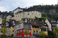 321 Feldkirch in Voralberg, Blick zur Schattenburg