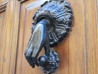 Türklopfer an einem der Palazzi