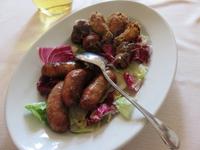 Mittagessen in der In der Masseria Refrigerio 