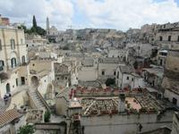 Blick über Matera