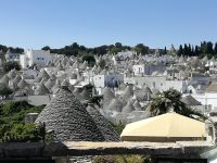 Alberobello -Blick auf die neue Stadt