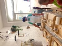 zuerst bereiten wir Nudeln in der Form der Orecchiette zu