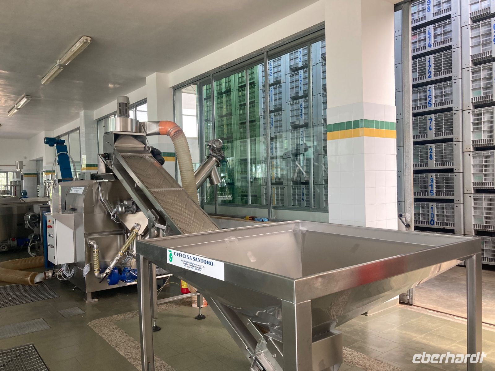 Verarbeitung in der Ölmühle