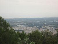 Blick von Selva di Fasano auf Fasano
