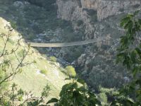 Matera: Hängebrücke