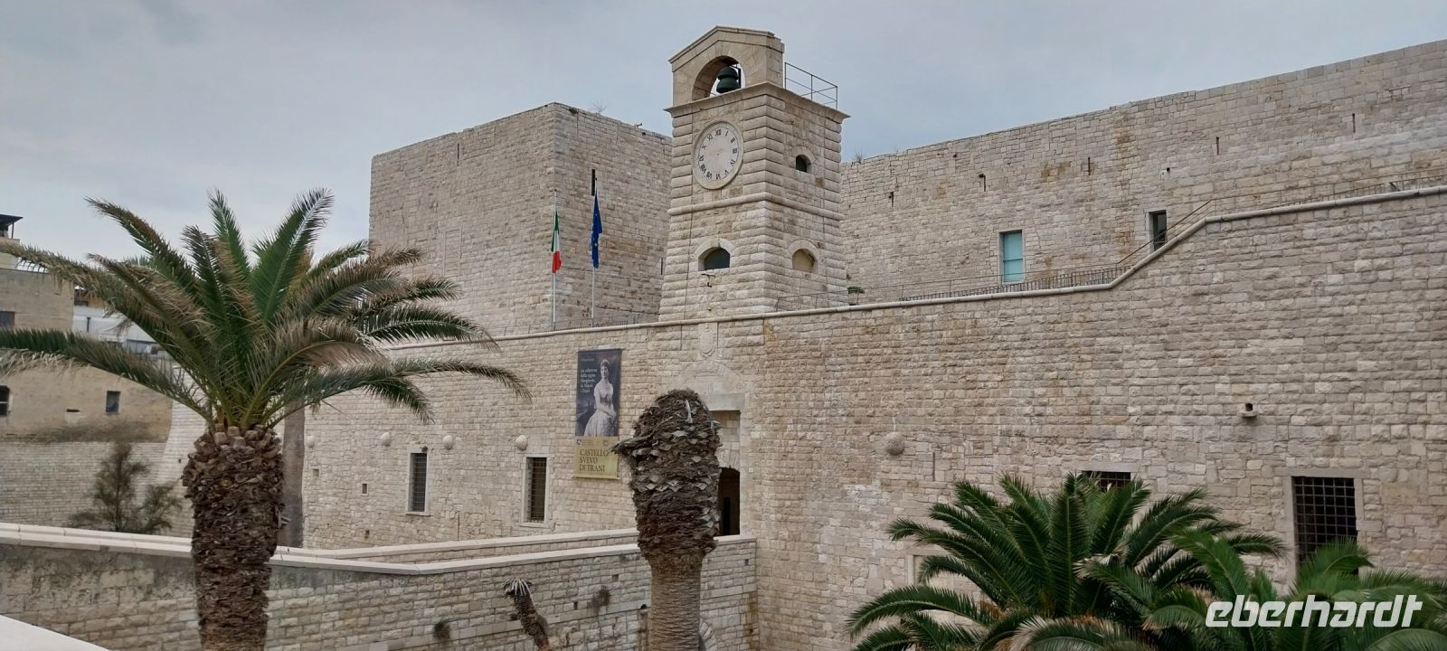 Das Kastell der Staufer in Trani