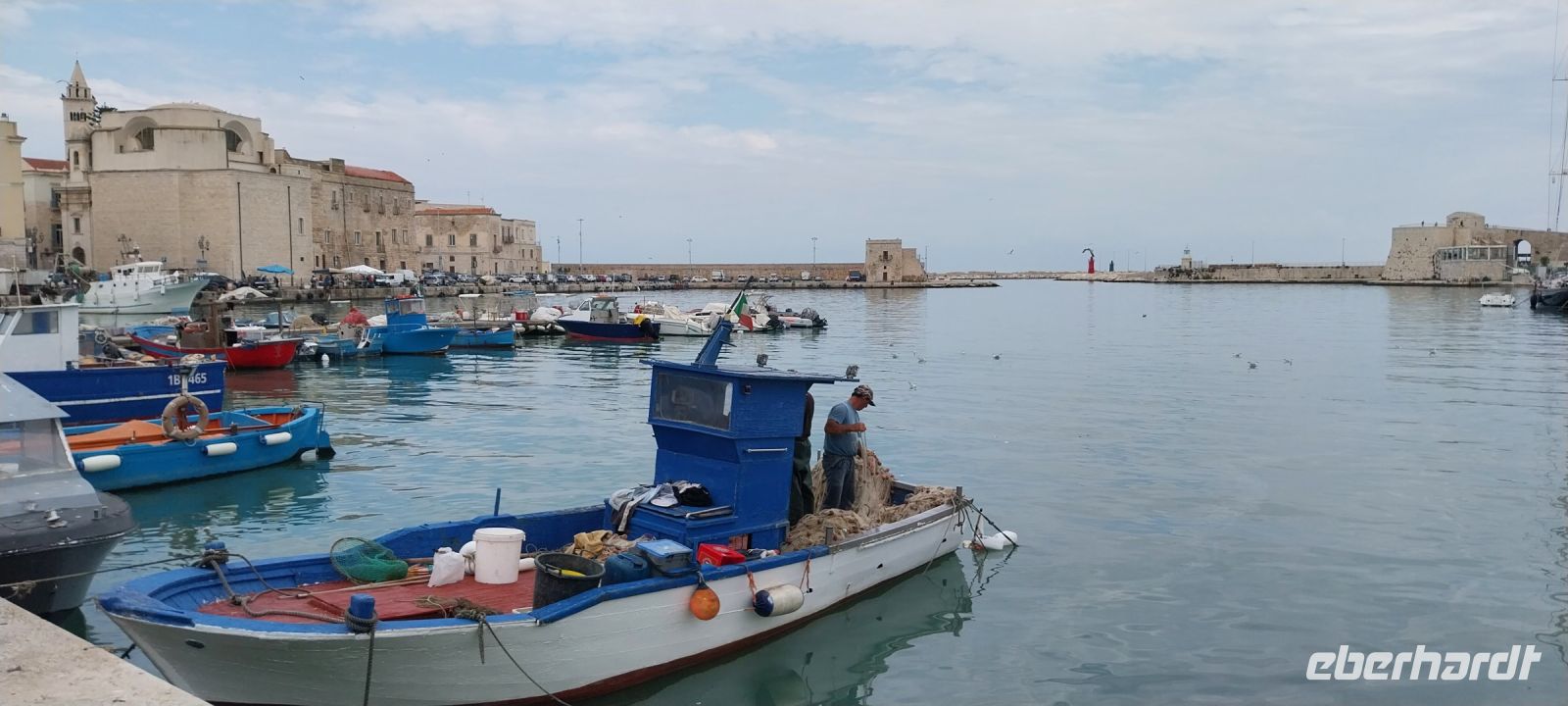 Hafen Trani apulien @Anette Rietz