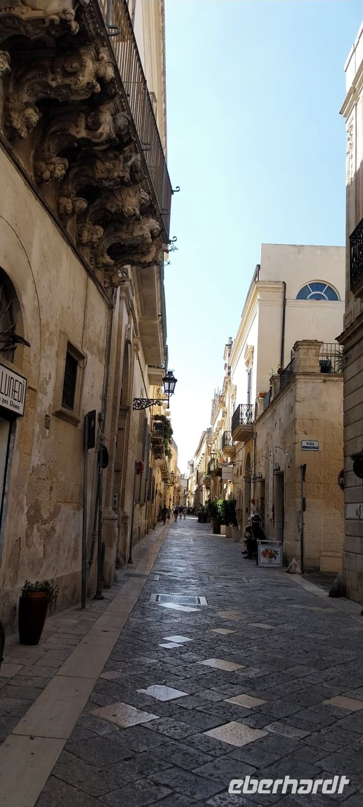 Spaziergang Lecce Apulien