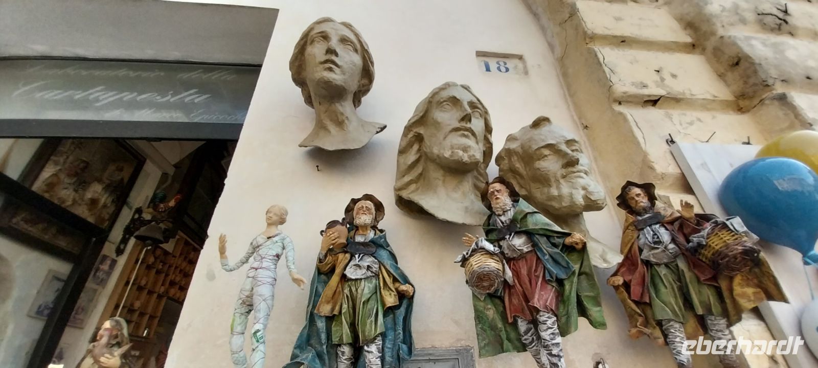 Kunsthandwerk aus Pappmaché (Cartapesta)