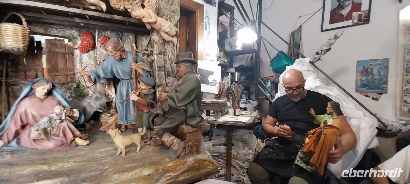 Handwerk Cartapesta Pappmache Apulien Lecce @Anette Rietz